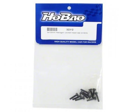 HoBao M3X12mm Hex Socket Cap Screws