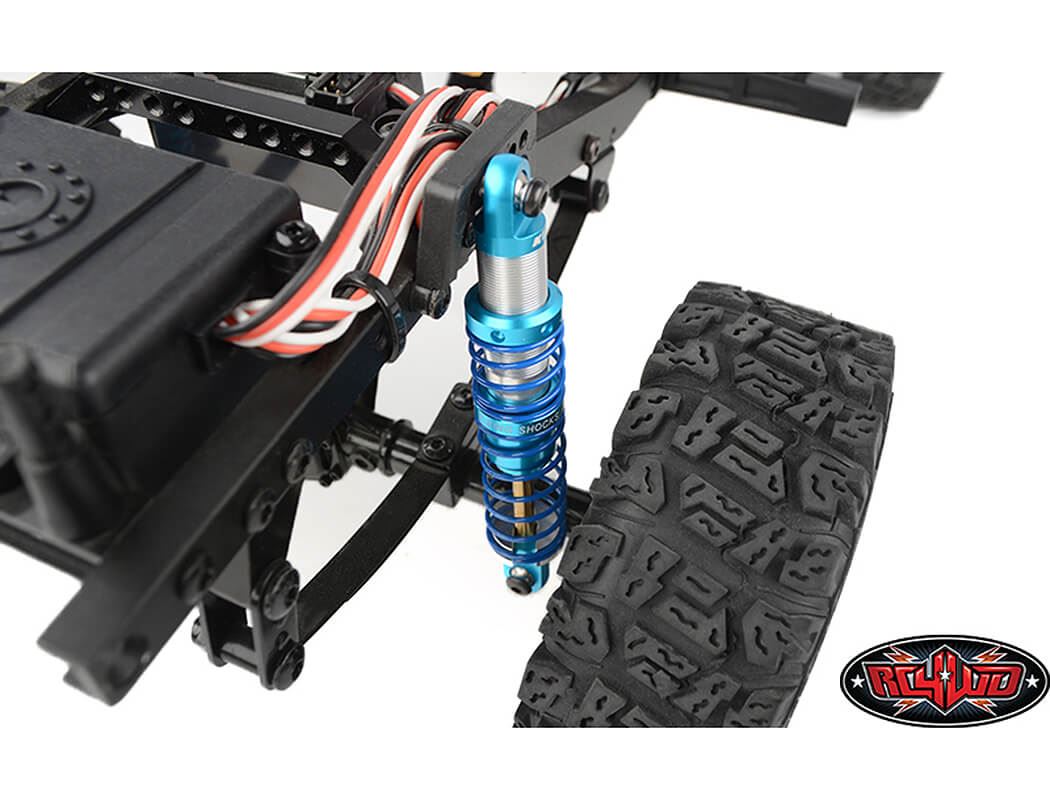 Rc4Wd King Off-Road Racing Shocks 80Mm Silver/Blue