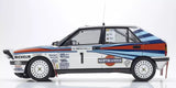 Kyosho 1:18 Lancia Delta Hf Integrale (8V) Olympus 1988 Martini Nr.1