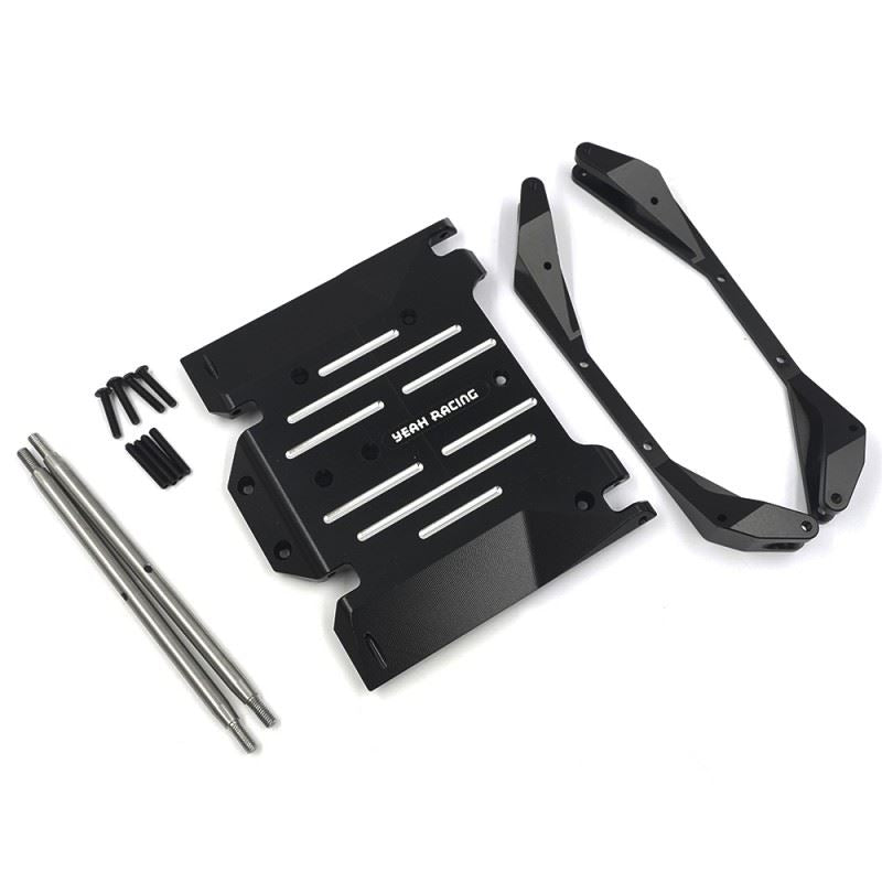 Yeah Racing Aluminum Chassis Skid Plate For Axial RBX10 Ryft