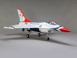 E Flite F-16 Thunderbirds 70mm EDF Jet BNF Basic with AS3X and SAFE