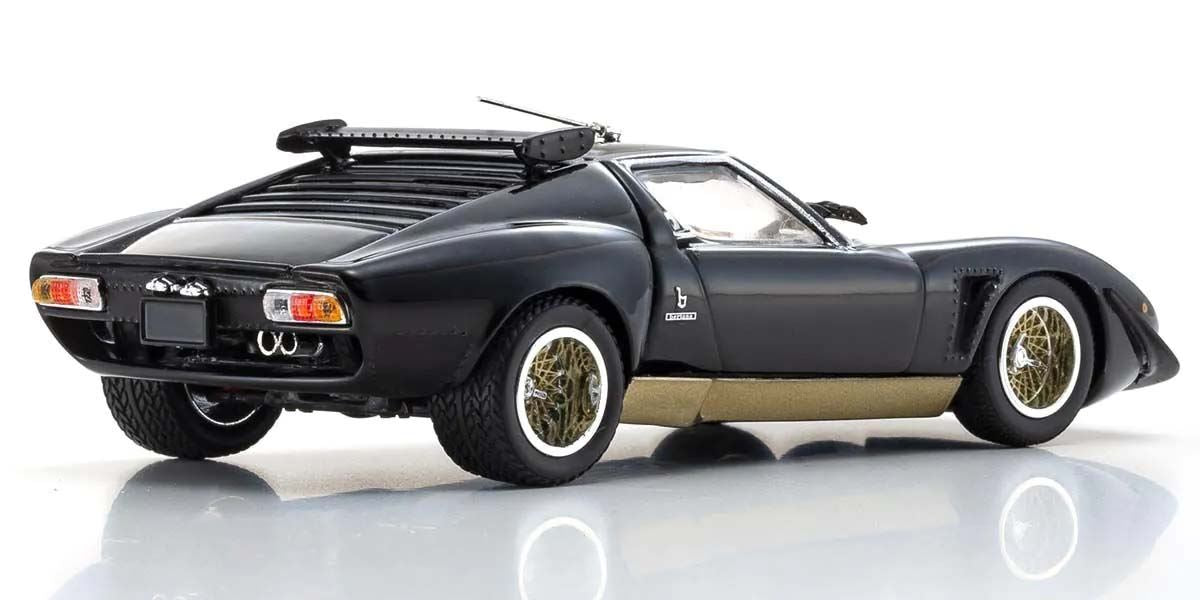 Kyosho 1:43 Lamborghini Miura Svr 1970 Black-Gold