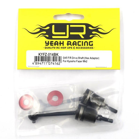 Yeah Racing G45 Steel F/R Drive Shaft (Hex Adaptor) For Kyosho Fazer Mk2