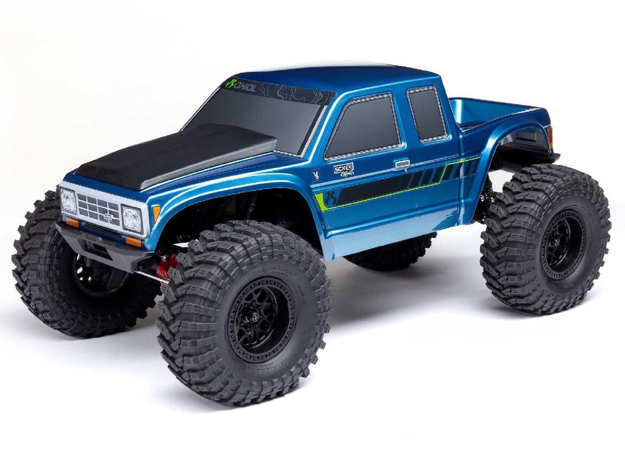 Axial 1/10 Scx10 Iii Coyote 4X4 Rtr Brushed Rock Crawler, Blue