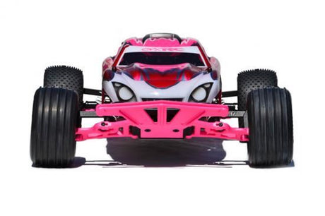 RPM WIDE FRONT BUMPER FOR TRAXXAS RUST/STAMPEDE - PINK