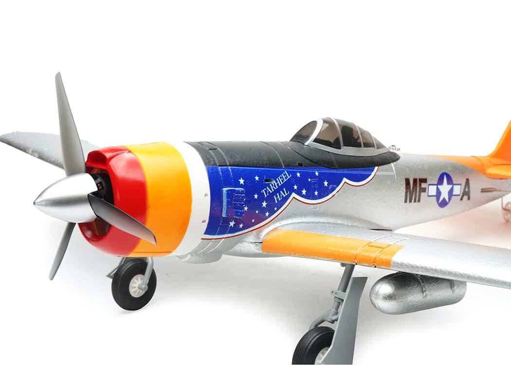 Mo-Fly A84 Silver/Orange 695Mm 6Ch 3D/6G With 6-Axis Gyro Rtf
