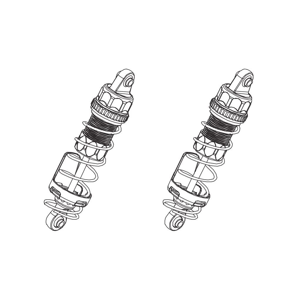 Pd Racing Rr. Shock Absorber 2Pcs