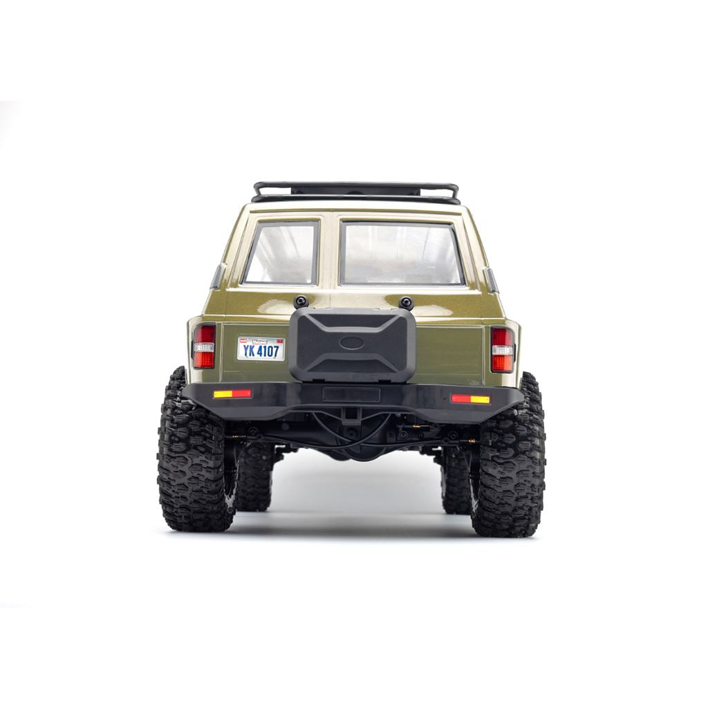 Yikong 1/10 4Wd Tank Turn Rc Br Crawler - Ch Gold
