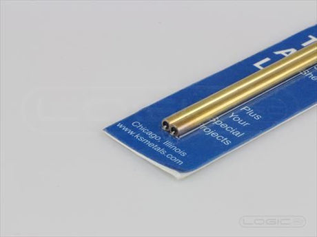 KS 12" Soft Brass Fuel Tube 1/8" (Pk2)