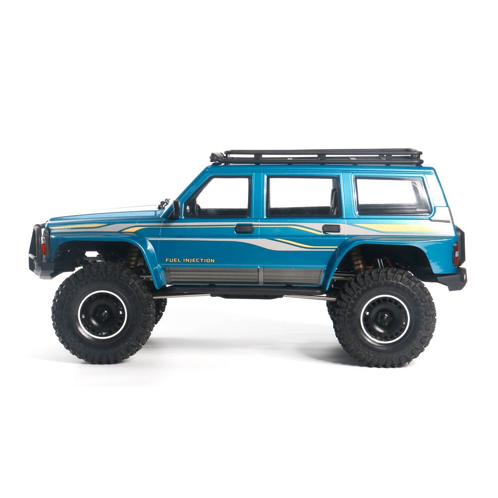 Yikong 1/10 4Wd Tank Turn Rc Br Crawler - Aq Green