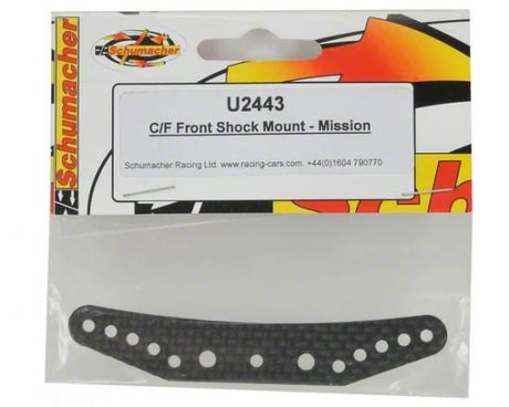 Schumacher C/F Front Shock Mount - Mission