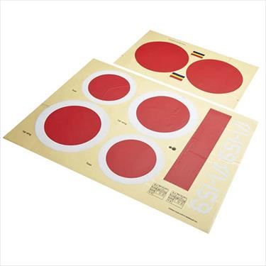 TOPFLITE Decal Set Giant Zero ARF