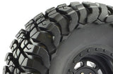 FASTRAX 1:10 CRAWLER GRANITE 2.2 SCALE WHEEL &#248;140MM TYRE (BLACK)