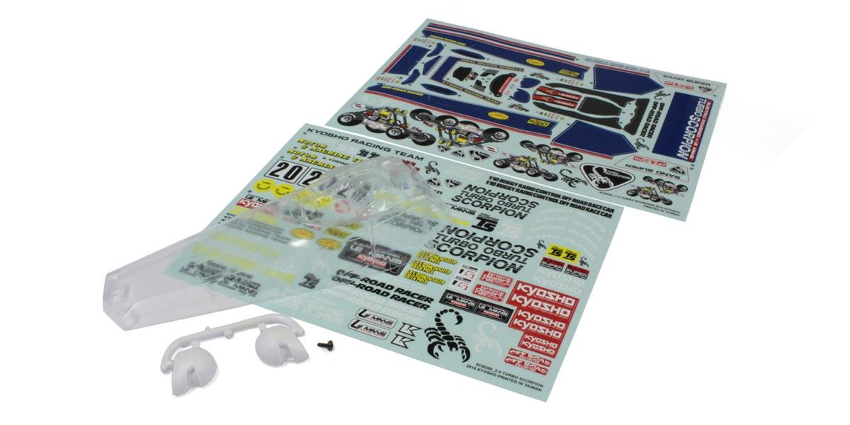 Body Shell Kyosho Turbo Scorpion