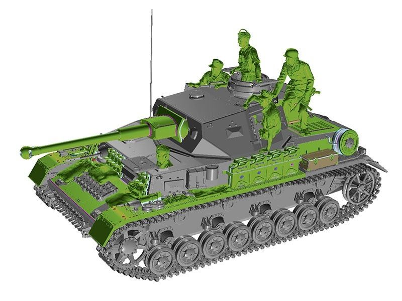 Tamiya 1/35 German Tank Panzerkampfwagen IV Ausf.G (Early Production) - 35378