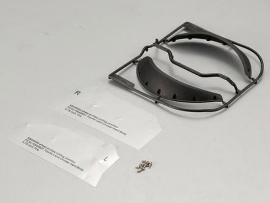 KILLERBODY FRONT WHEEL ARCHES (3.75" TYRE) FOR KB48601