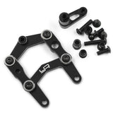 Yeah Racing Aluminum Steering Set for Tamiya SW-01 Black