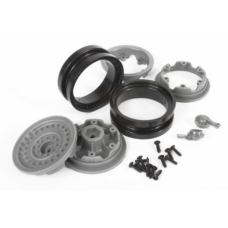 Axial 1.9 MW19 Beadlock Wheels - Gray (2pcs)