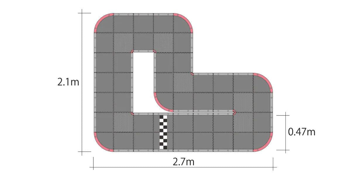 Kyosho Mini-Z Grand Prix Circuit 30 Urethane (48Pcs - 30X30)