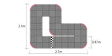 Kyosho Mini-Z Grand Prix Circuit 30 Urethane (48Pcs - 30X30)