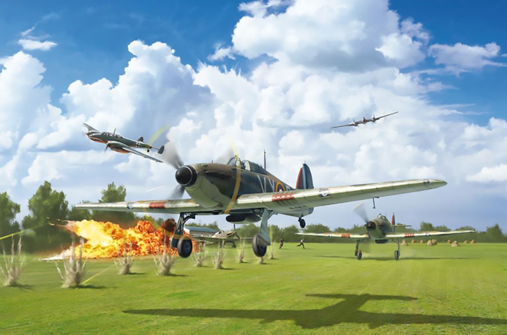Italeri RAF Hurricane MK. I  Battle of Britain 80th