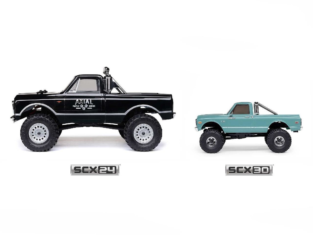 Axial 1/30 Scx30 Chevrolet K10 4X4 Rtr Brushed Rock Crawler (Batte