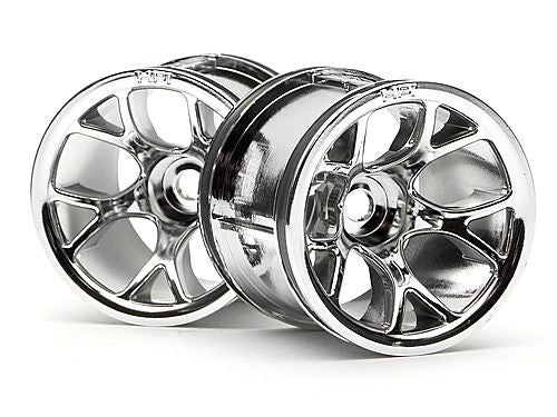 HPI Mt Mesh Wheel (Chrome)