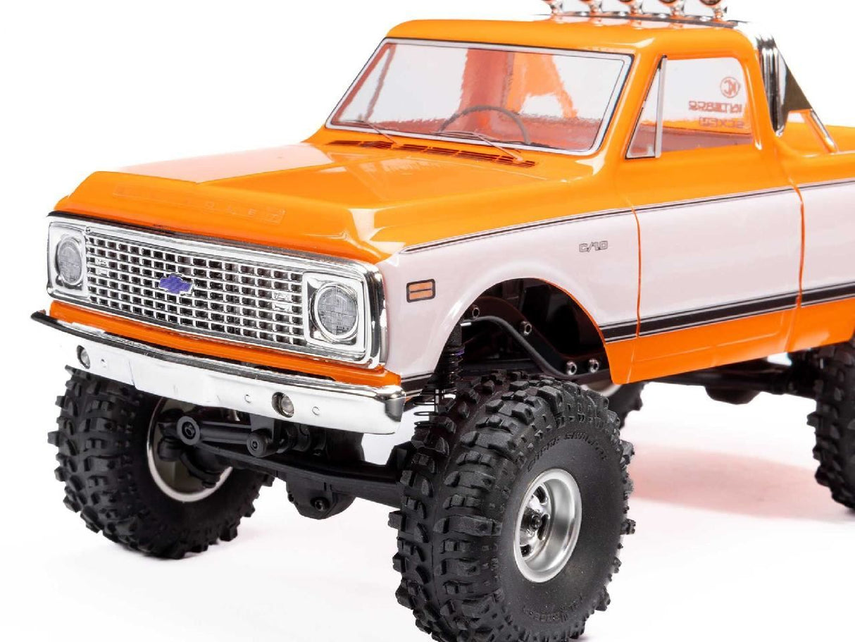 Axial 1/24 Scx24 1971 Chevrolet C10 4Wd Truck Rtr, Orange