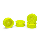 Pioneer - 2.2In 2Wd Front Wheel (Yellow) - 4Pc