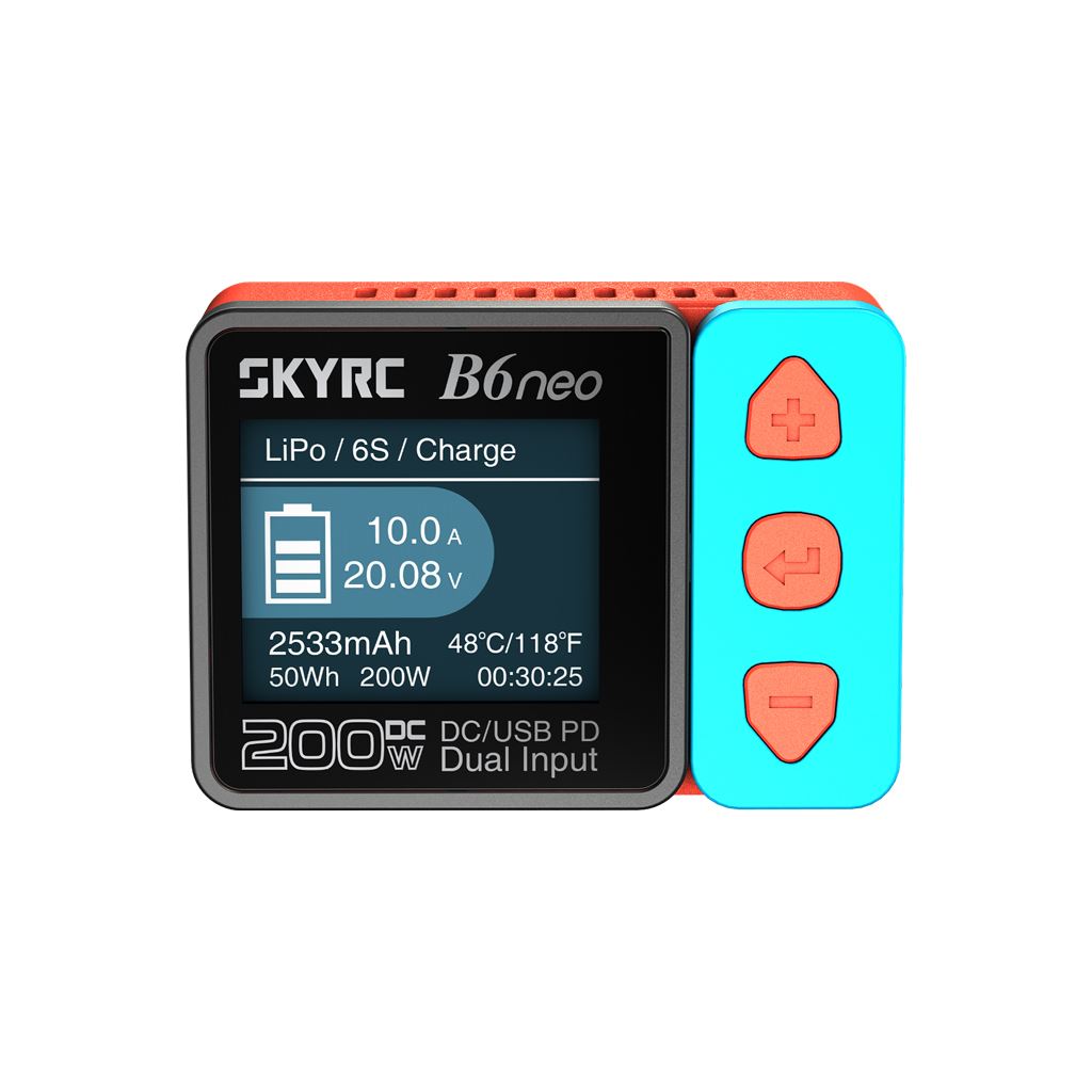 SKY RC B6neo DC Charger - Red/Blue