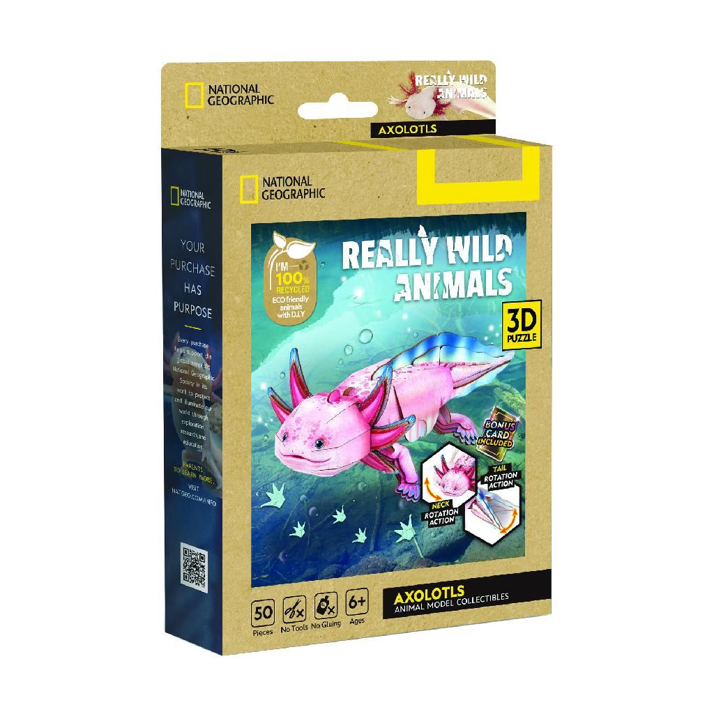 Cubicfun Axolotl (50 Pieces)