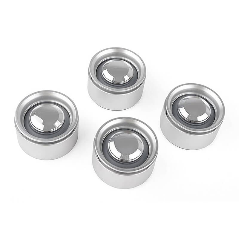 Rc4Wd Steam Roller 1.55  Aluminium Cap Wheels (4)