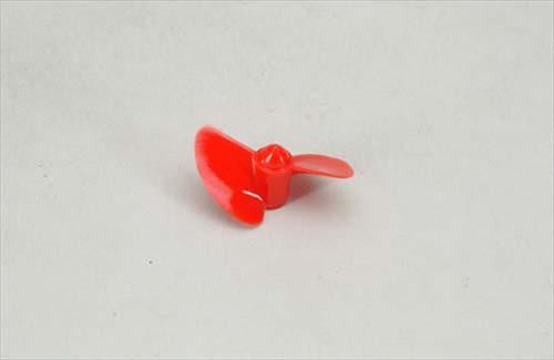 RACTIVE 2 Bladed 40mm Waterscrew Red Nylon M5 LH