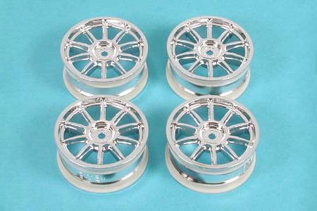 Tamiya 10 Spoke Platd Wheel X 4 24mm Offo