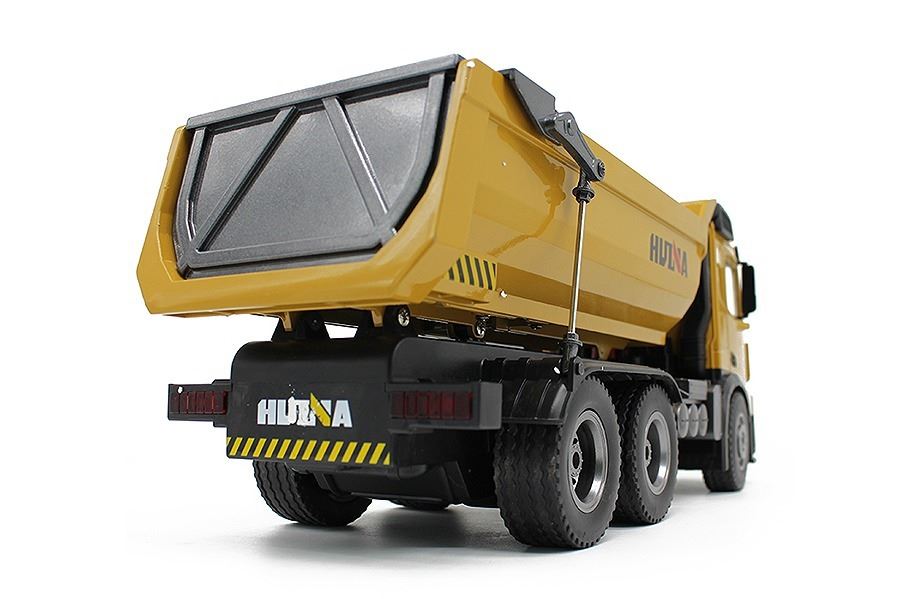 Huina Rc Tipper Dumptruck 2.4G 10Ch W/Die Cast Cab, Dump Bed