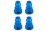 TEAM ASSOCIATED SHOCK BUSHINGS 12 MM BLUE ALUMINUM