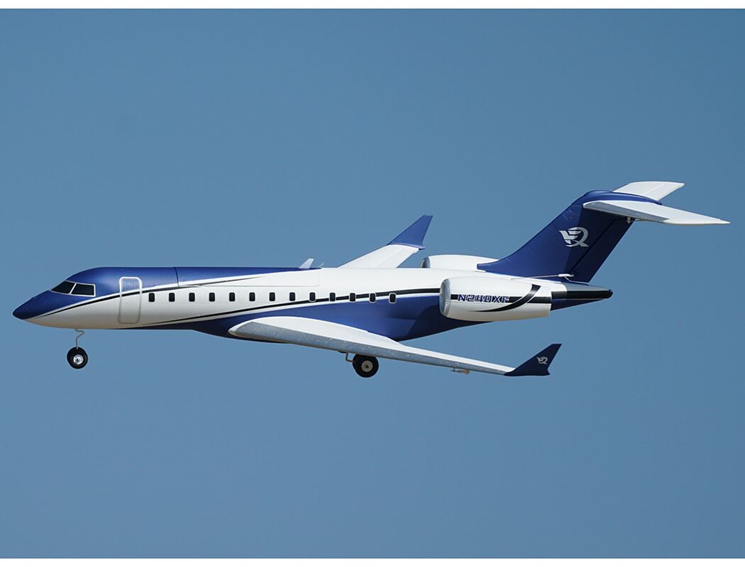 Xfly Twin 40Mm J-65 Edf Business Jet Pnp - Blue