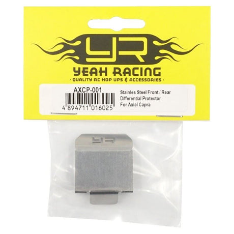 Yeah Racing Stainless Steel Front / Rear Differential Protector For Axial Capra