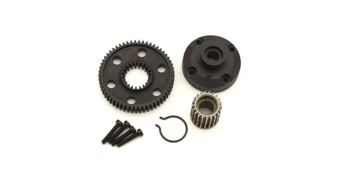 Diff Gear Case And Pulley Ultima Kyosho