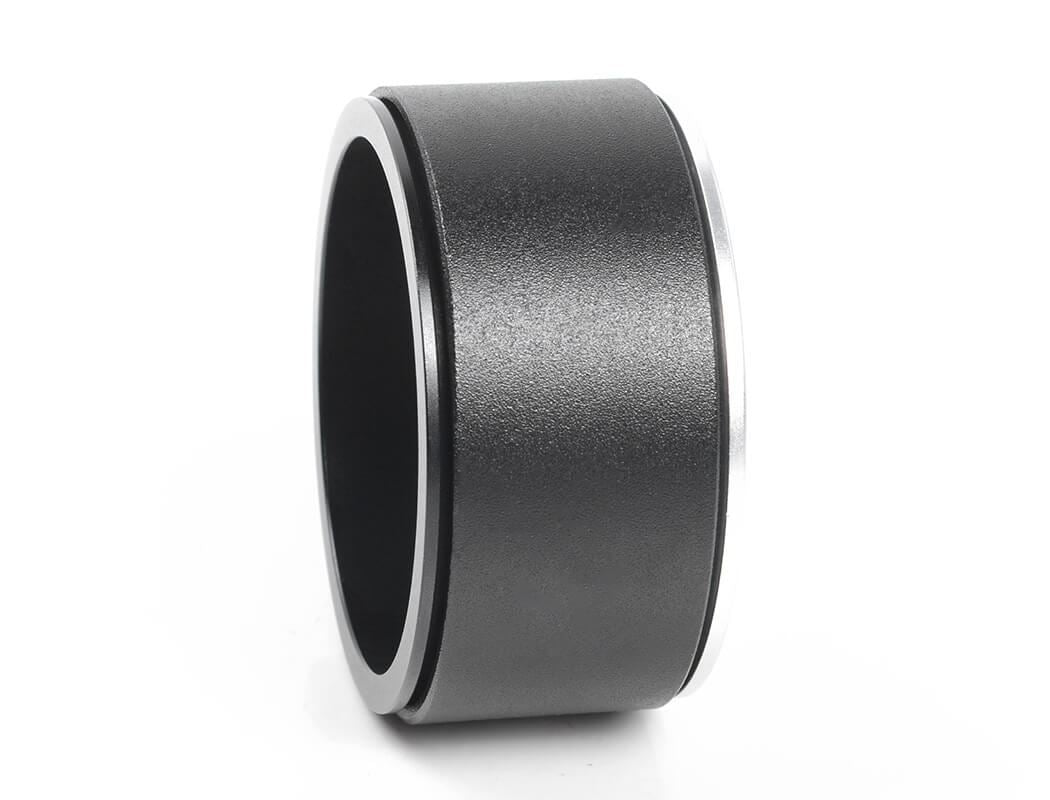 RC4WD BURATO 2.2  BEADLOCK WHEELS W/ CENTER CAPS (SILVER)