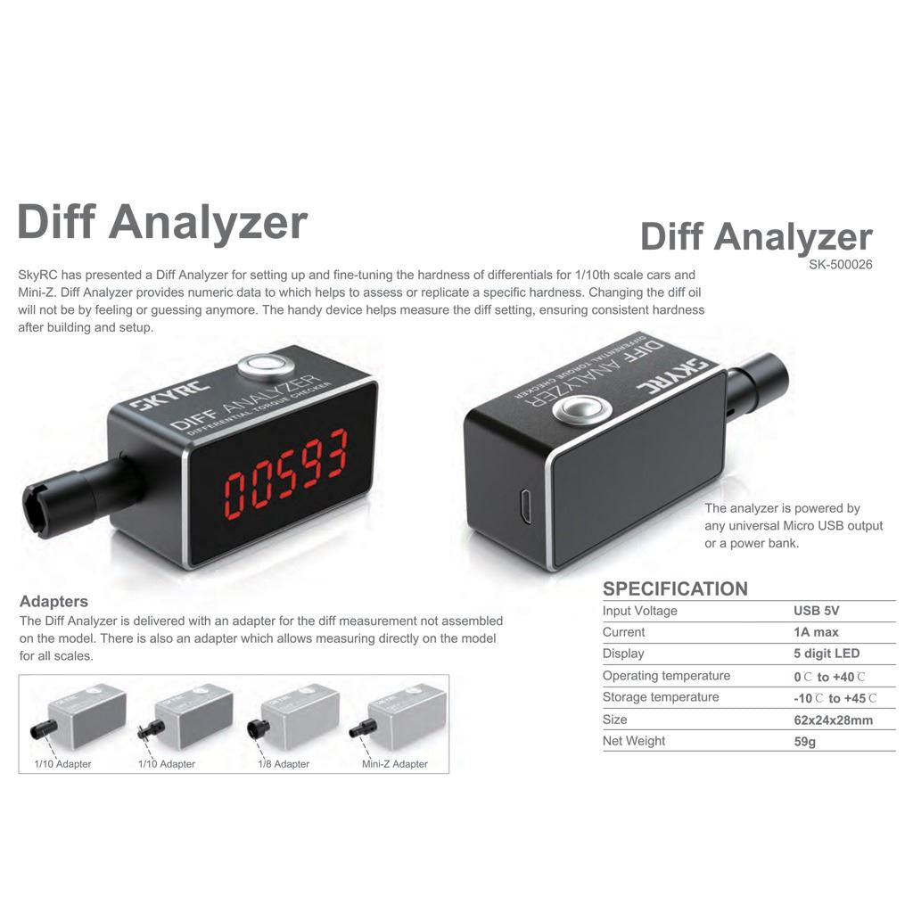 SKY RC Diff Analyzer