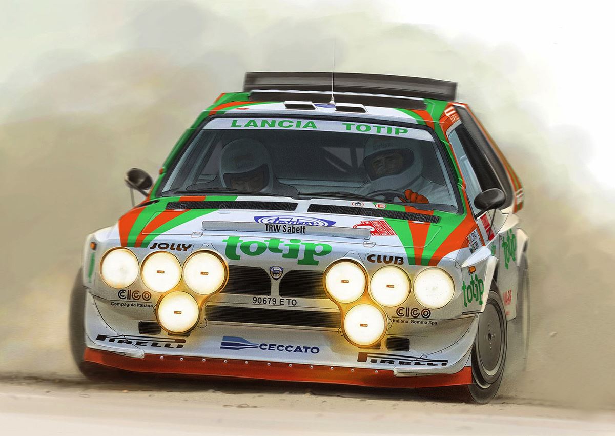 NuNu Lancia Delta S4 Totip San Remo 1986