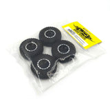Yeah Racing Aluminum CNC 5 Spoke Beadlock Wheel Set For Axial SCX24 Element Enduro24