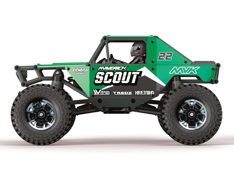 Scout-24 1/24Th Rock Crawler - Green