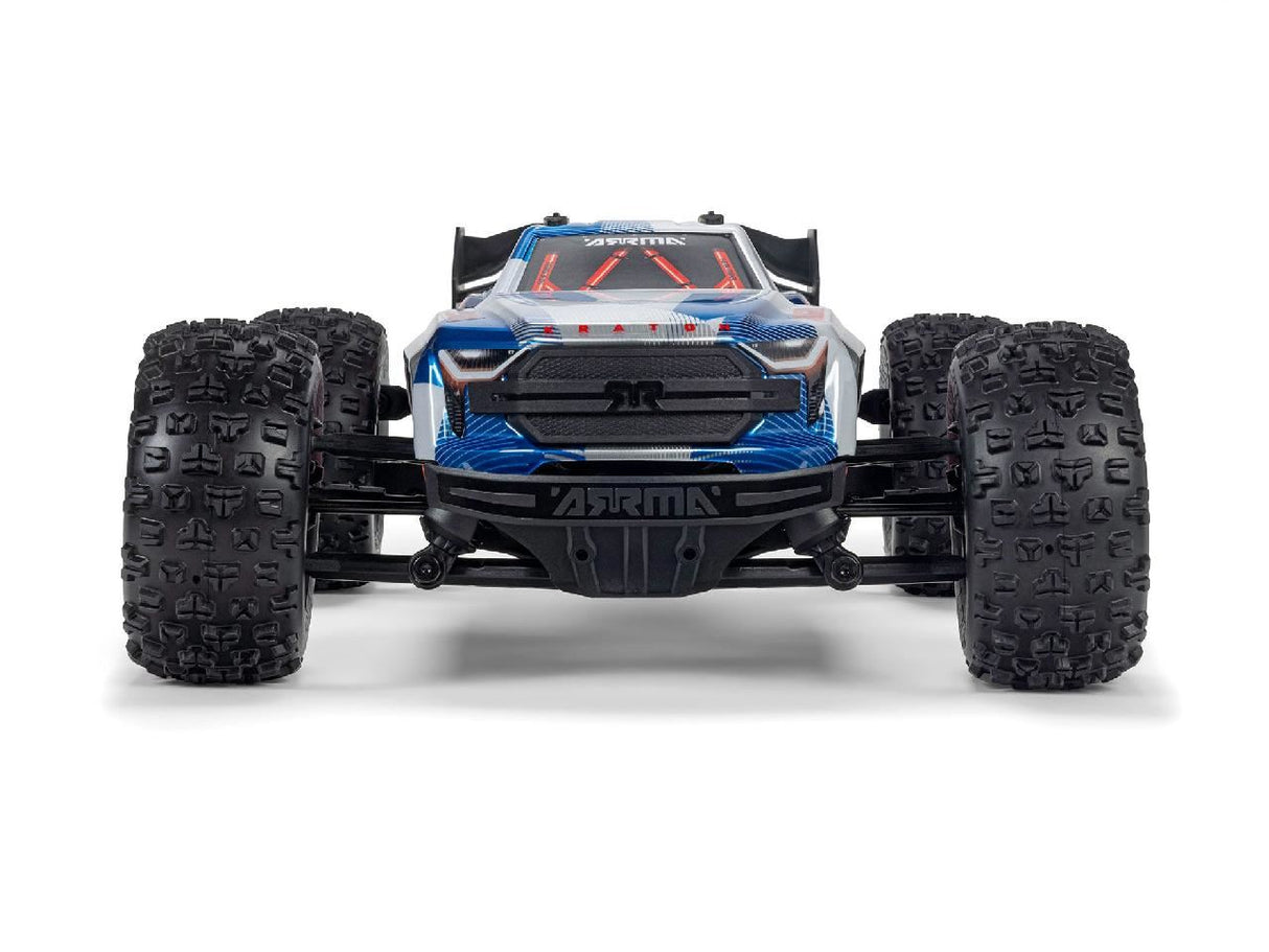 Arrma 1/16 Mini Kraton 3S Dsc 4X4 Rtr With Batt/Charg, Red/Blue