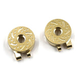 Yeah Racing Brass Steering Knuckles 20g each For Traxxas TRX-4M