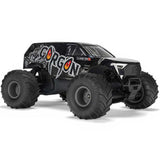 Arrma 1/10 Gorgon Mega 550 2Wd Mt With Battery & Charger Gun Metal