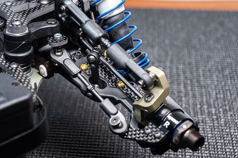 Koswork Carbon 1.5Mm Front Arm Stiffener Set For Inferno Mp11