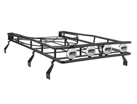 Rc4Wd Roof Rack With Tyre Mount & Ipf Lights For Gelande Ii D90