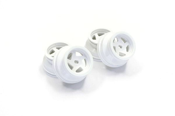 Kyosho Mini-Z Buggy Optima White Wheel Set (4)